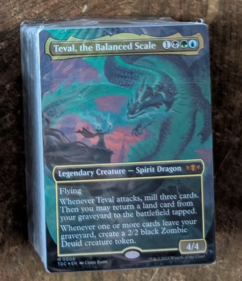 Sultai Arisen Precon Commander Deck Teval, the Balanced Scale Kotis, Sibsig Champion *sealed no box*